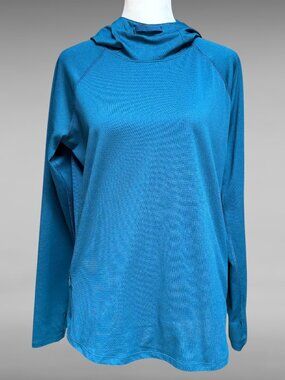 Under Armour Ladies' Medium HeatGear Threadborne Hooded Pullover Athletic Shirt